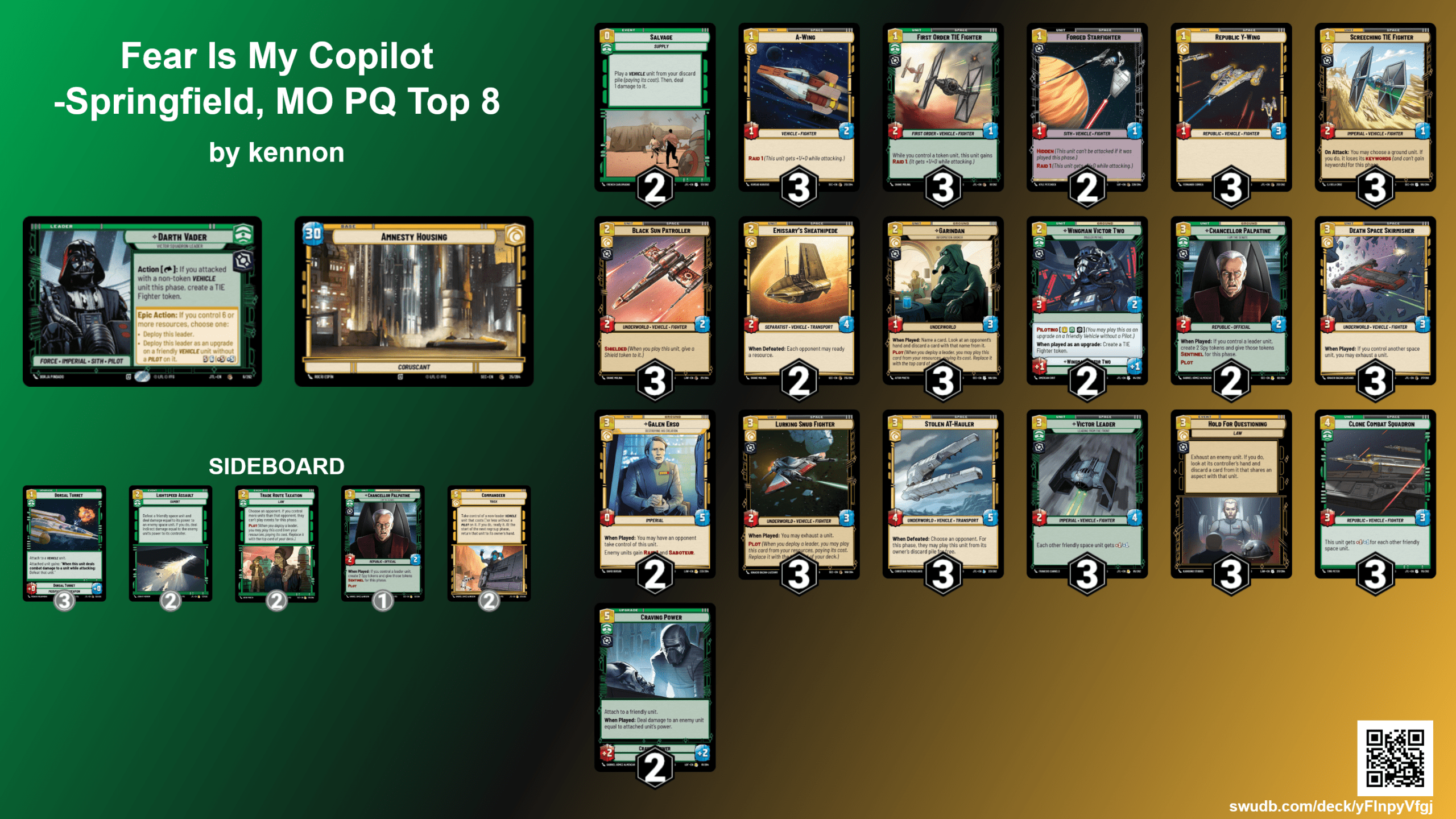 A Springfield, MO LAW PQ Report and Vader Deck Tech | The SWU Report